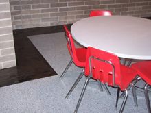 coated cafeteria floor 3
