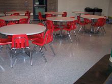coated cafeteria floor 4