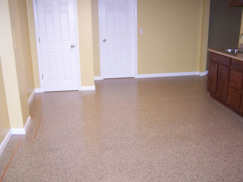 coated basement floor lg